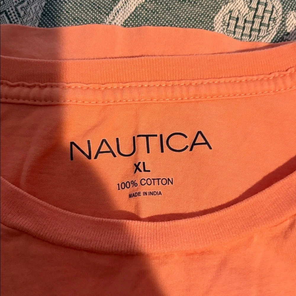 Nautica Men's Coral Short Sleeve Tee